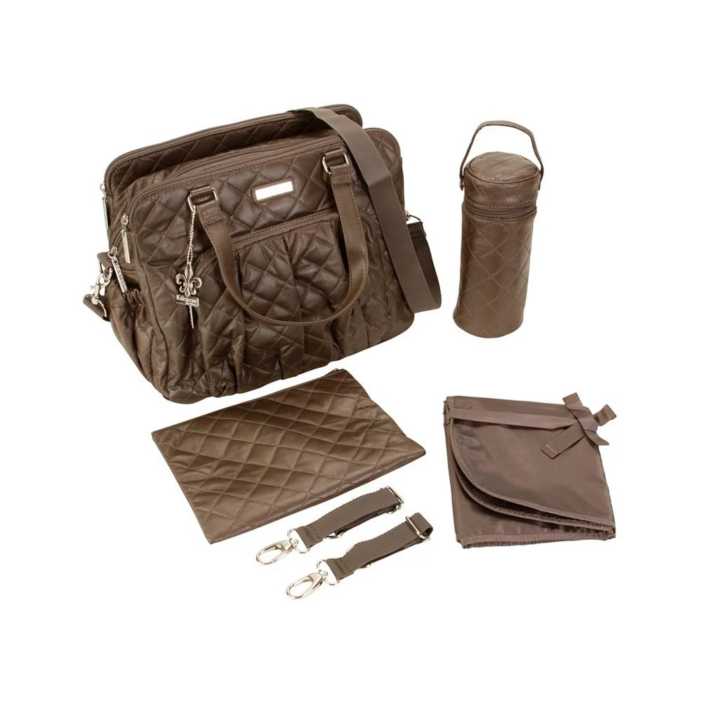 Berlin Quilted Vegan Leather Diaper Bag 商品