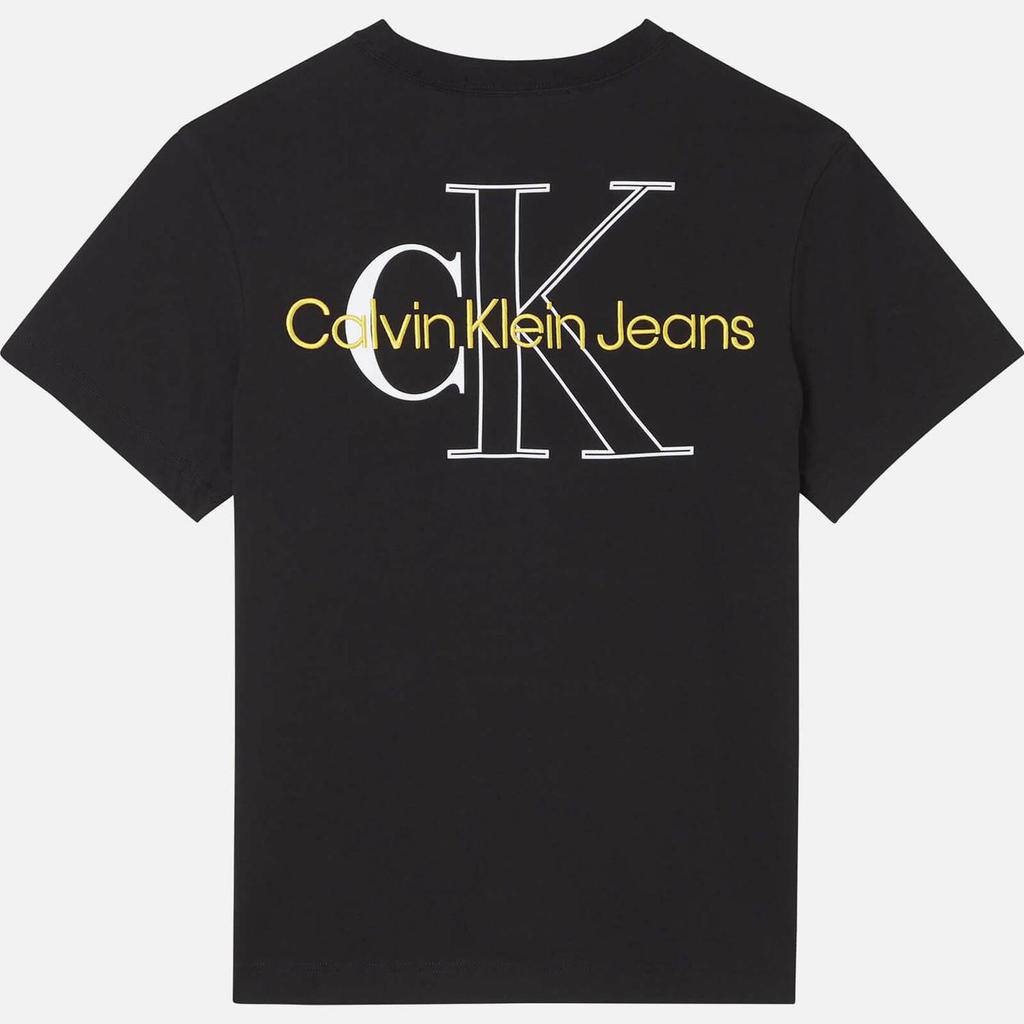Calvin Klein Jeans Men's Plus Two Tone Monogram T-Shirt - Black商品第2张图片规格展示