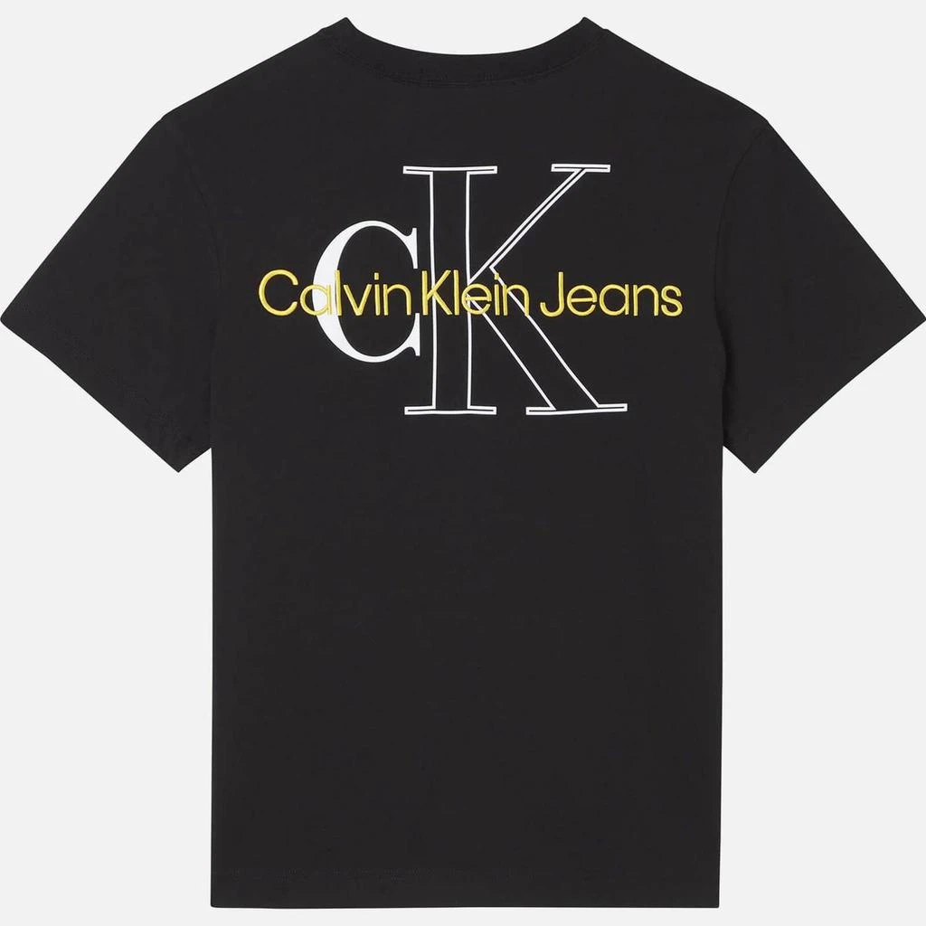 商品Calvin Klein|Calvin Klein Jeans Plus Cotton Two Tone Monogram T-Shirt,价格¥264,第2张图片详细描述