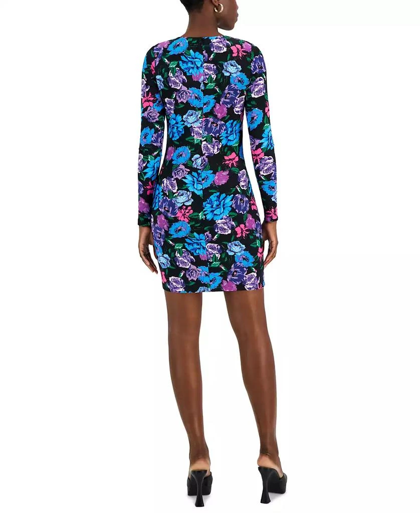 商品RACHEL Rachel Roy|Women's Keeva Printed Faux-Wrap Mini Dress,价格¥290,第2张图片详细描述