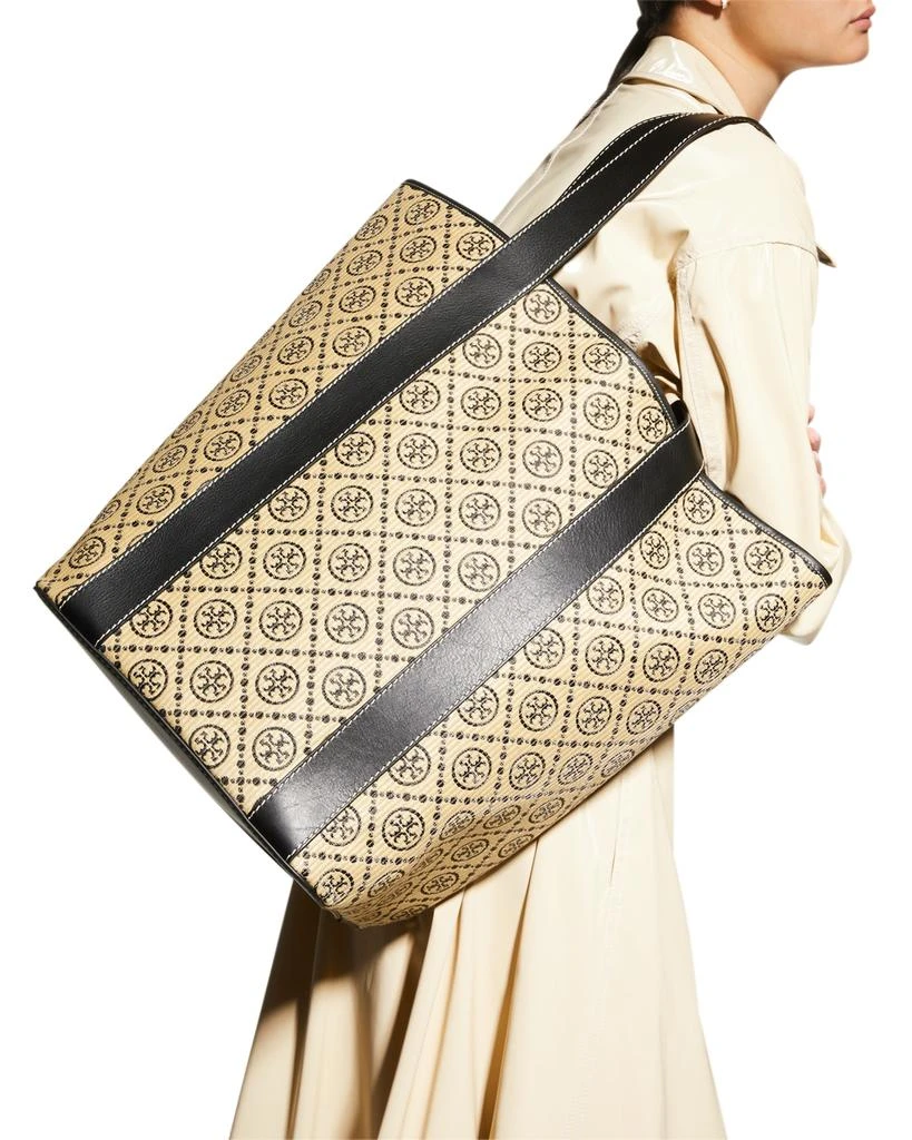 商品Tory Burch|T Monogram North-South Tote Bag,价格¥4292,第4张图片详细描述