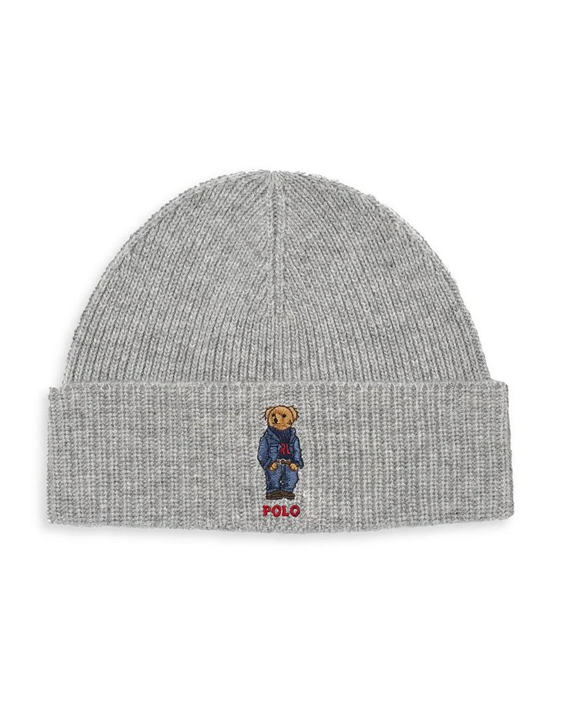 商品Ralph Lauren|Solid Denim Bear Beanie,价格¥440,第1张图片详细描述