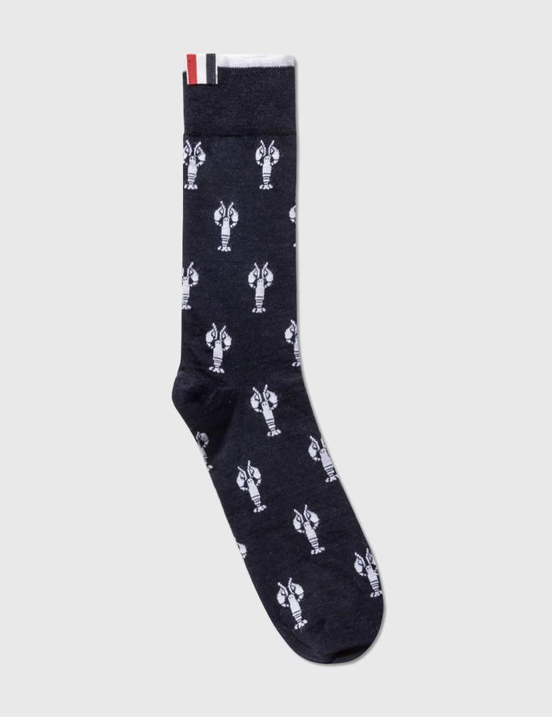 商品Thom Browne|4-Bar Lobster and Hector Socks,价格¥726,第4张图片详细描述