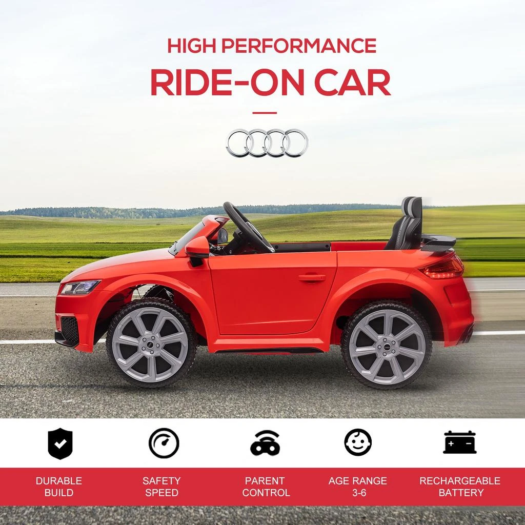 Streamdale Officially Licensed Audi TT RS Electric Kid's Car with Remote Control 商品