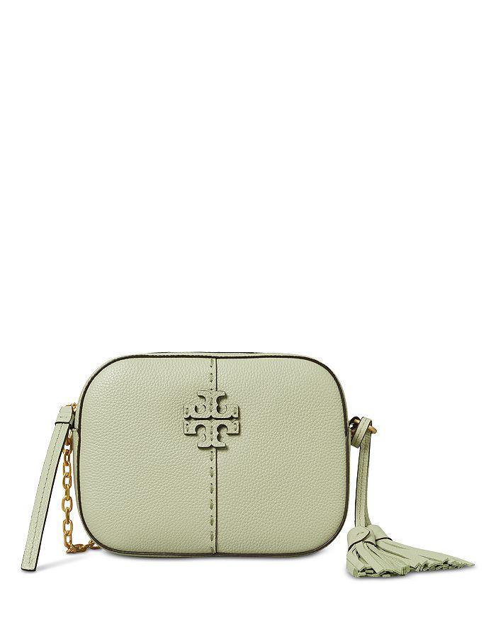 商品Tory Burch|McGraw Mini Leather Crossbody Camera Bag,价格¥1686,第1张图片