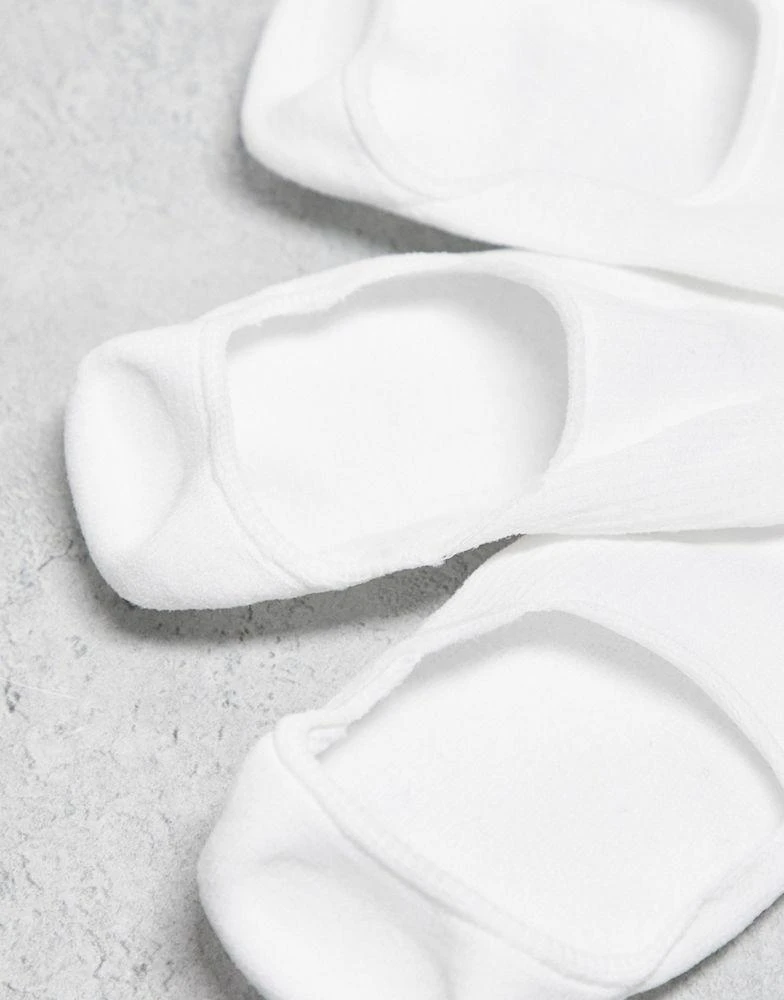 商品ASOS|ASOS 4505 3 pack liner socks in white,价格¥87,第3张图片详细描述