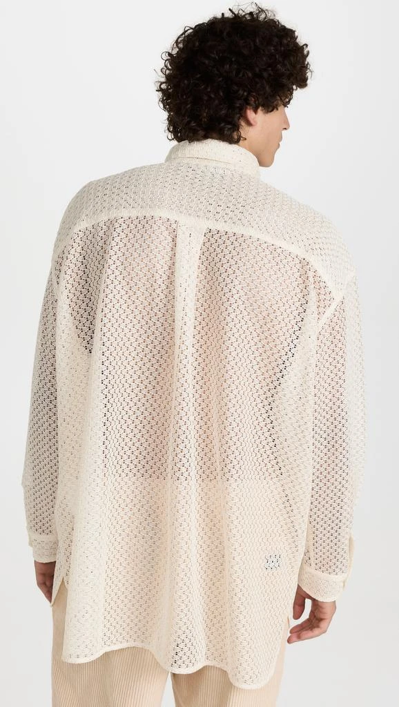 商品Our Legacy|Our Legacy Technical Lace Popover Shirt,价格¥1168,第3张图片详细描述