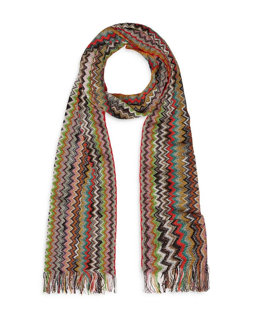 商品Missoni|Striped Fringe Scarf,价格¥1033,第1张图片详细描述