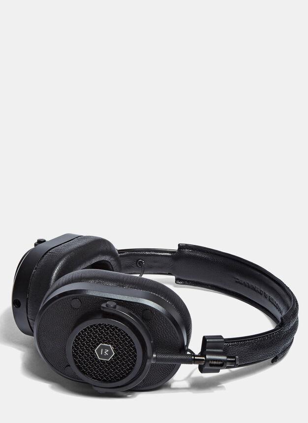 商品MASTER & DYNAMIC|Master & Dynamic MH40 Over Ear Headphones in Black,价格¥2923,第5张图片详细描述