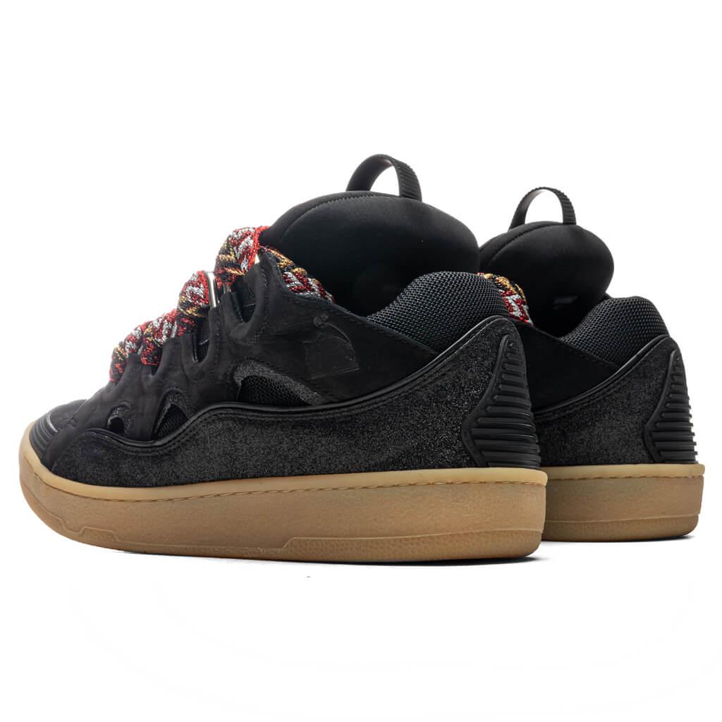 Lanvin Curb Sneakers - Black商品第3张图片规格展示