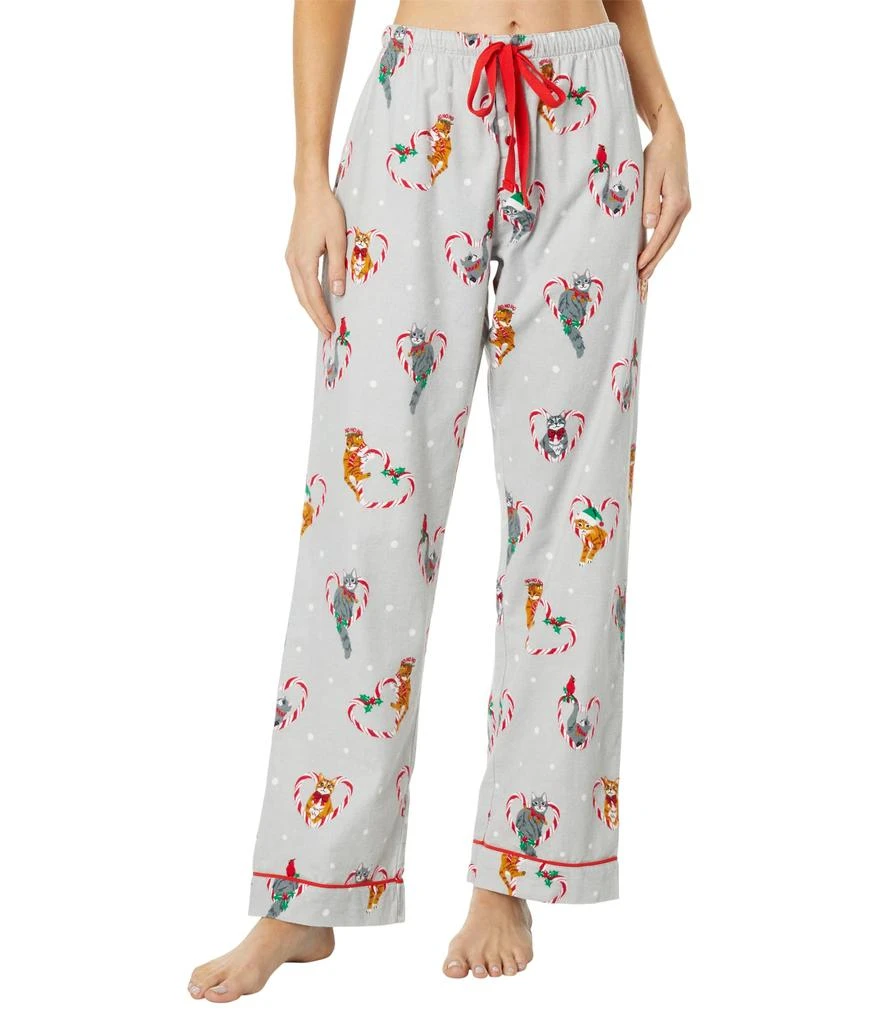 商品P.J. Salvage|Holiday Flannel PJ Set with Headband,价格¥609,第4张图片详细描述