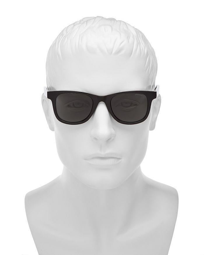 商品Polaroid|Men's Square Sunglasses, 50mm,价格¥484,第4张图片详细描述