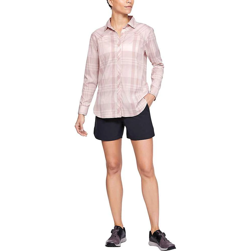 商品Under Armour|Under Armour Women's High Tide Plaid LS Shirt,价格¥331,第4张图片详细描述