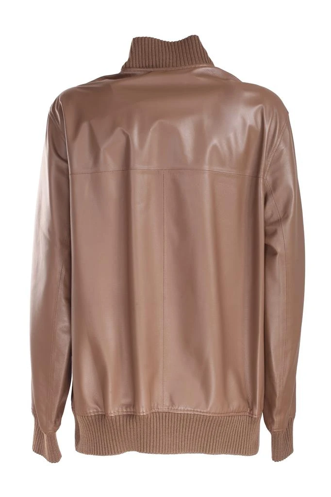 商品Benedetta Novi|Benedetta Novi Nappa bomber (full grain leather),价格¥7035,第3张图片详细描述