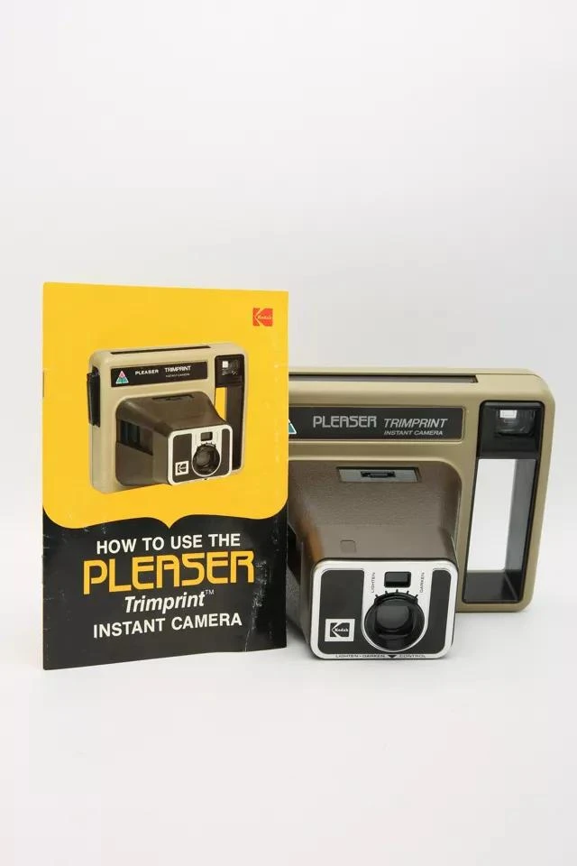 商品Acme Camera Co.|Acme Camera Co. Vintage Kodak Pleaser Trimprint Instant Camera,价格¥515,第5张图片详细描述