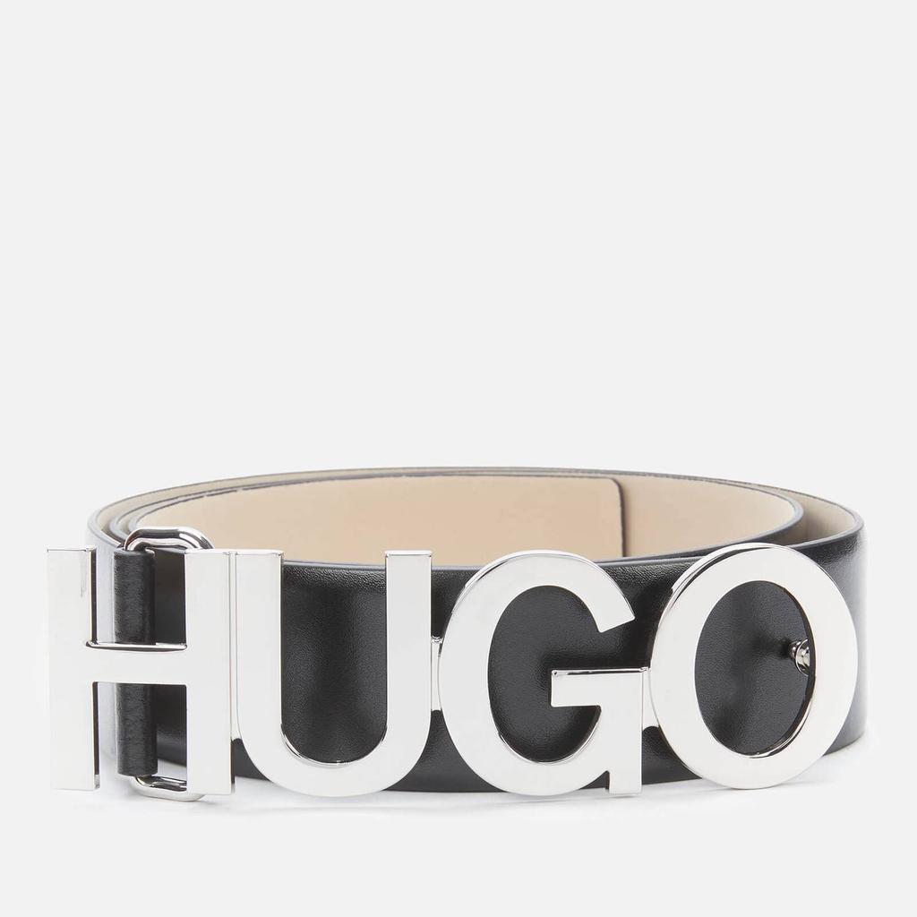 商品Hugo Boss|HUGO Unisex Zula Belt - Black,价格¥808,第1张图片