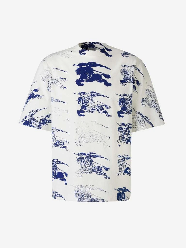 商品Burberry|Burberry Cotton Logo T-Shirt,价格¥2535,第1张图片