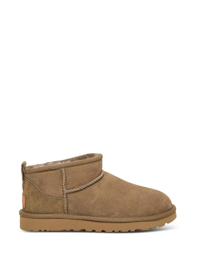 商品UGG|Ultra Mini Brown Suede Boots,价格¥1125,第1张图片