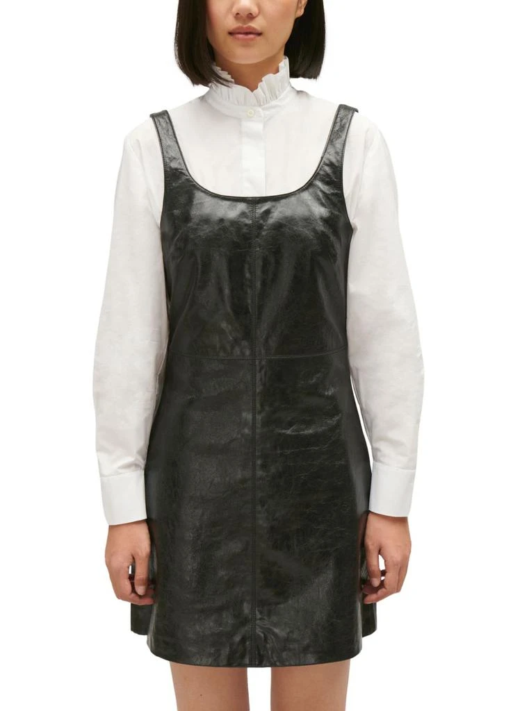 商品Claudie Pierlot|短款皮革束腰连衣裙,价格¥4967,第3张图片详细描述