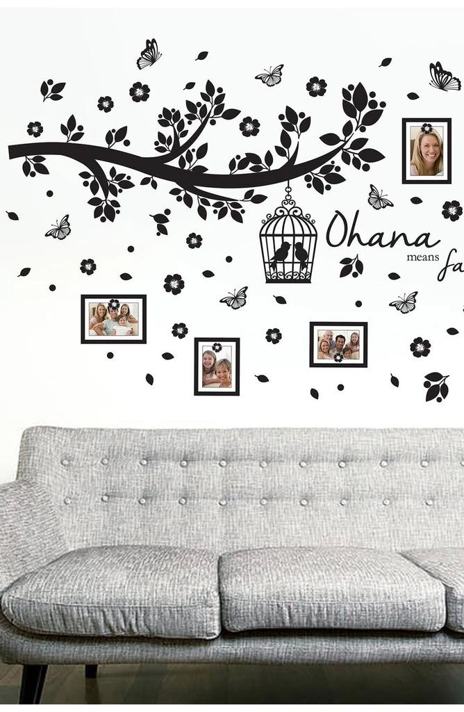 Family Photo Tree Black Frame Decal 商品