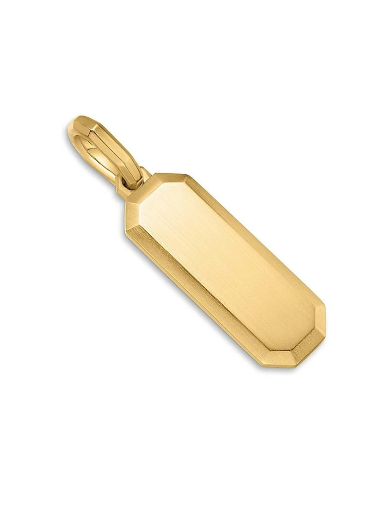 商品David Yurman|Streamline Amulet in 18K Yellow Gold, 39MM,价格¥19226,第3张图片详细描述