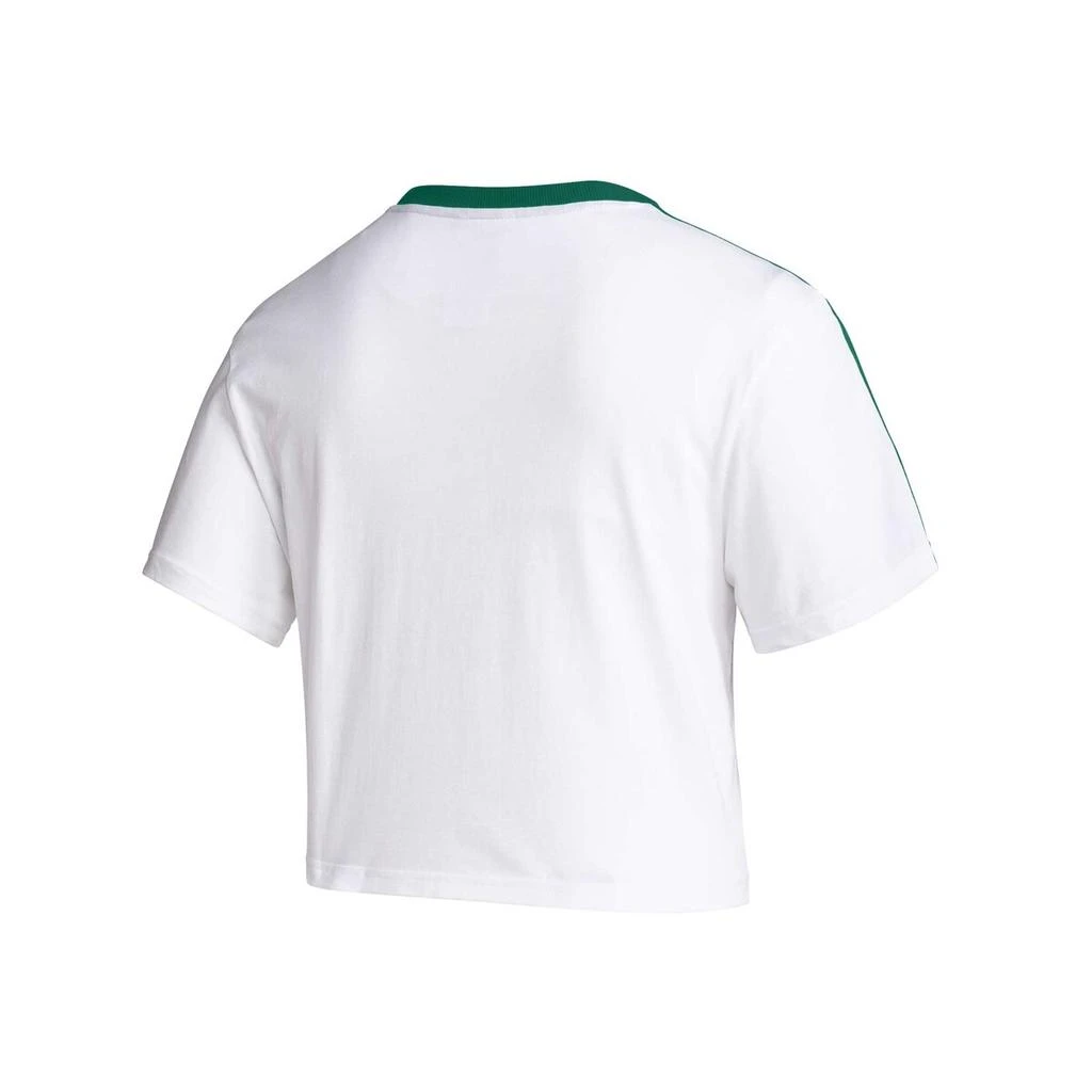 商品Adidas|adidas Miami FL Three-Stripes Cropped T-Shirt - Women's,价格¥345,第2张图片详细描述