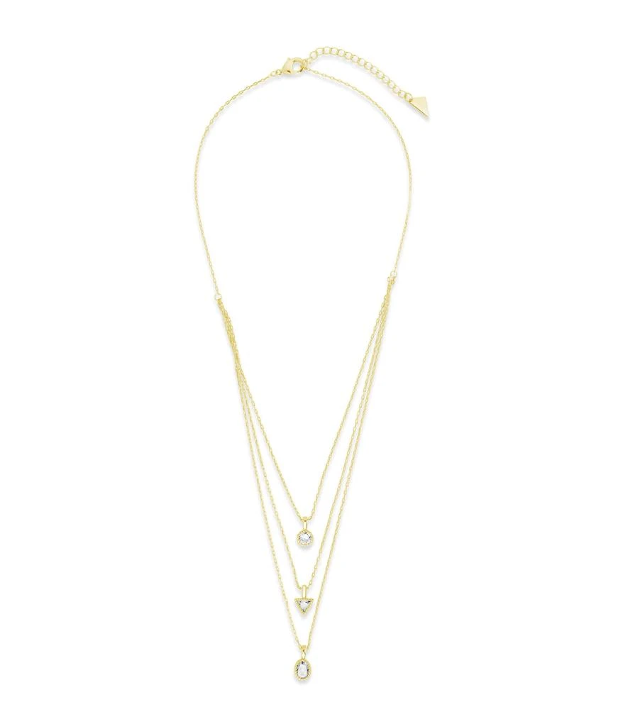 商品Sterling Forever|Julie Layered Necklace,价格¥524,第1张图片