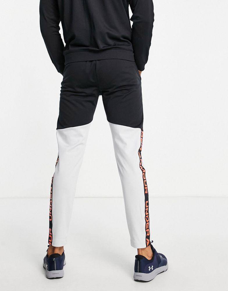 Under Armour Tricot Fashion track pants in grey商品第2张图片规格展示