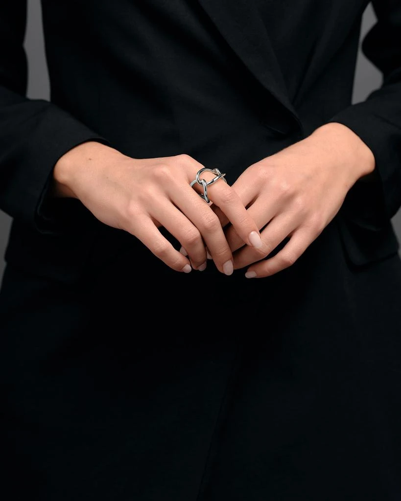 商品FEDERICA TOSI|Ring Bolt Silver,价格¥993,第2张图片详细描述