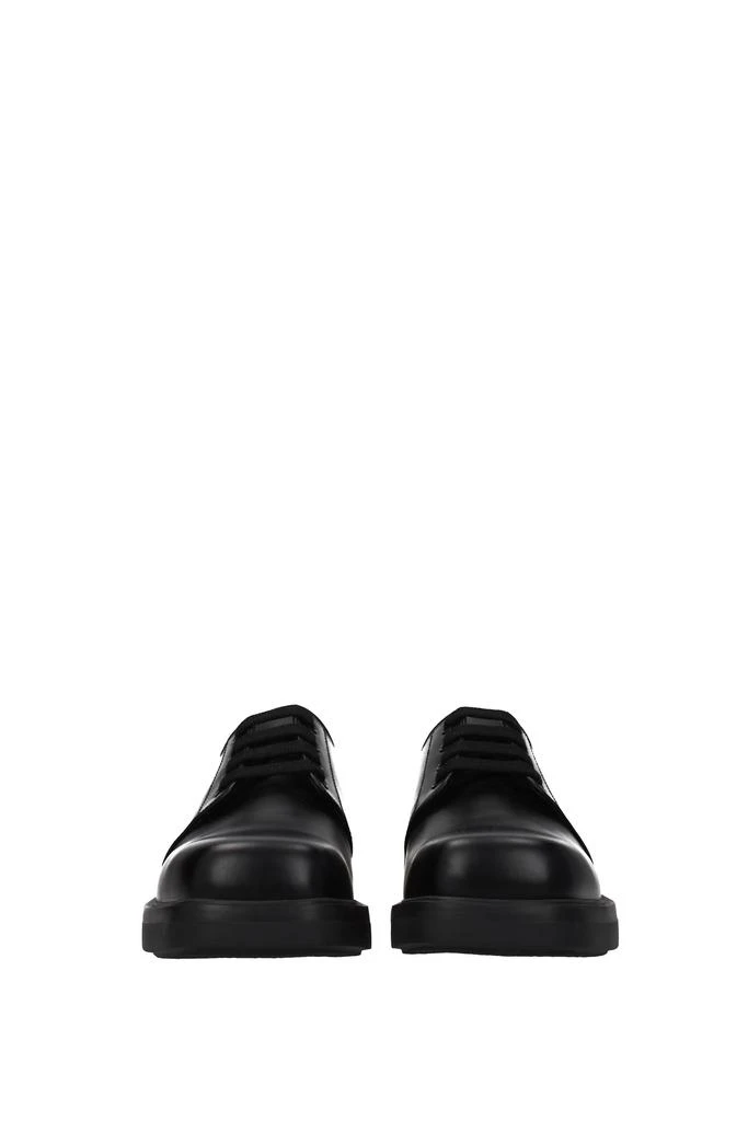 商品Prada|Lace up and Monkstrap Leather Black,价格¥4616,第3张图片详细描述