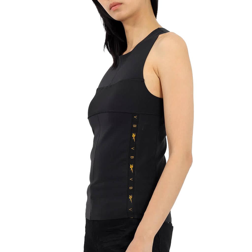 x Victoria Beckham Black Tank Tape Logo Vest商品第2张图片规格展示