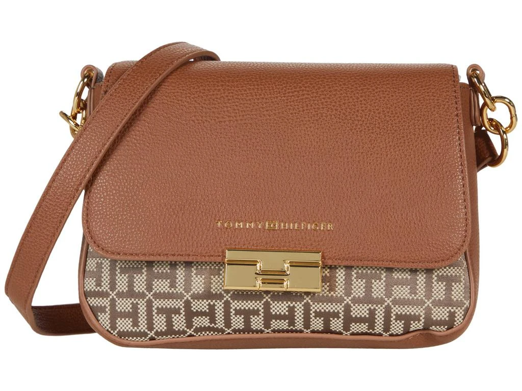 商品Tommy Hilfiger|Francesca II-Crossbody-Square Monogram Jacquard with PVC,价格¥408,第1张图片