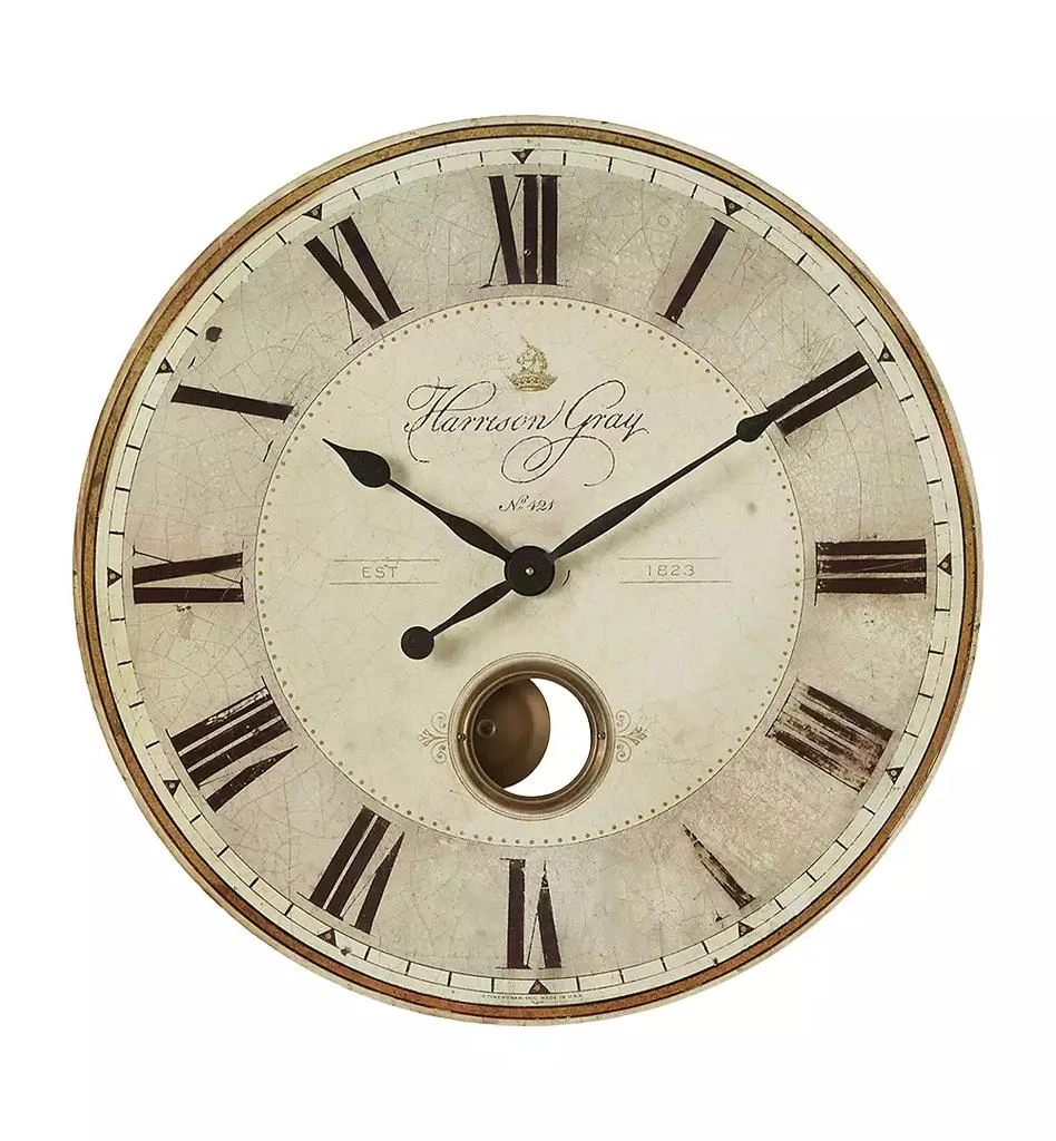 商品Uttermost|Harrison Gray 30" Clock,价格¥2038,第1张图片