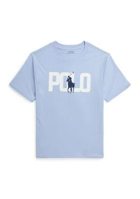 商品Ralph Lauren|Boys 8-20 Color Changing Logo Cotton Jersey T-Shirt,价格¥120,第1张图片