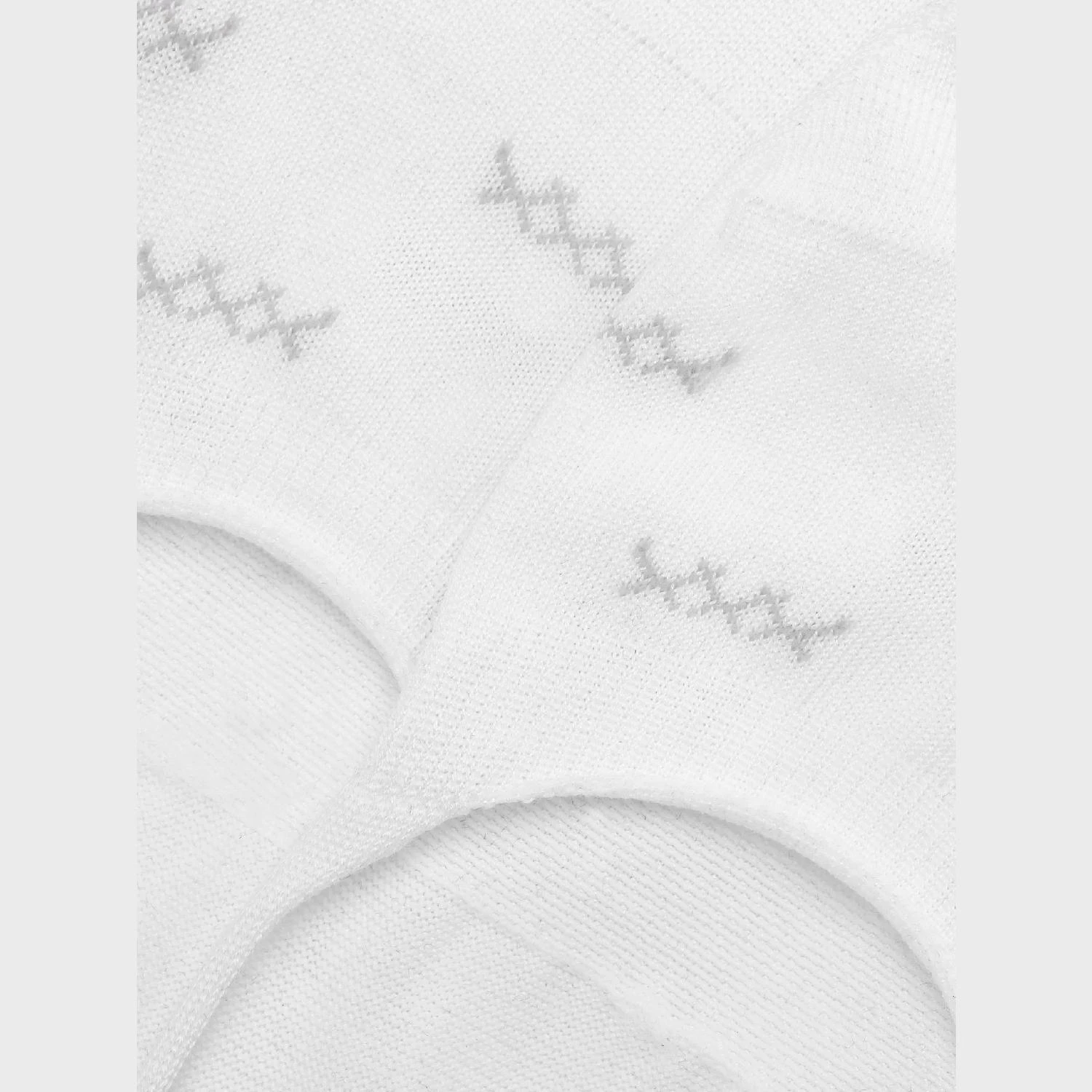 包邮包税【预售7天发货】 ZEGNA杰尼亚 23秋冬 男士 袜子 White Iconic Triple X Sockless Socks N5V04-554-119 商品