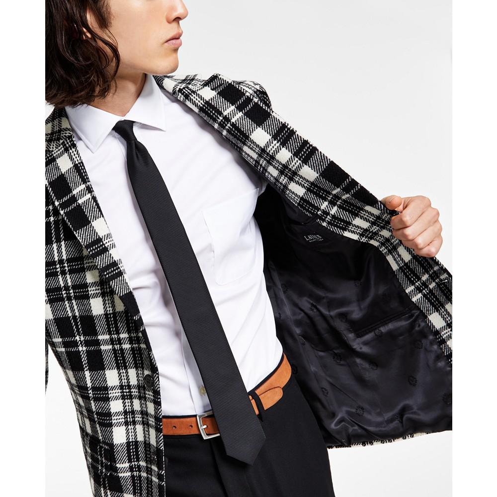 商品Ralph Lauren|Men's Classic-Fit Ultraflex Stretch Plaid Wool Blazer,价格¥1074,第6张图片详细描述
