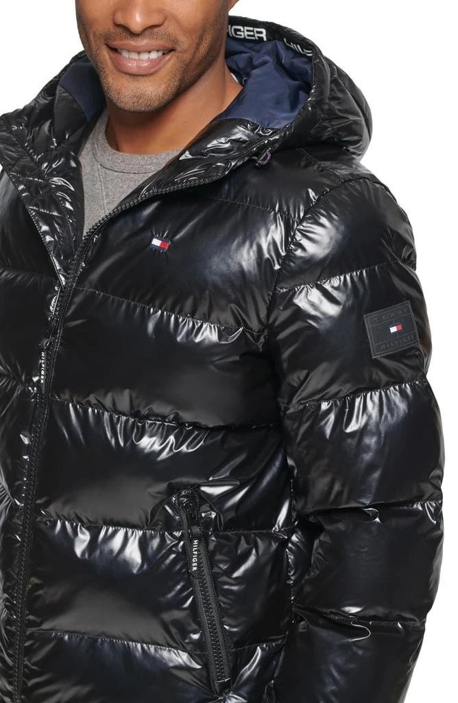 商品Tommy Hilfiger|纷缝羽绒连帽中长夹克,价格¥589,第3张图片详细描述