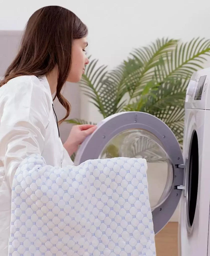 商品Clara Clark|Memory Foam Gel Infused Reversible Cooling 2-Pack Pillow,价格¥711,第3张图片详细描述