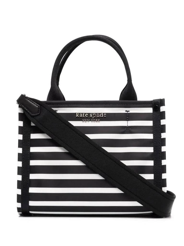 商品Kate Spade|Kate Spade Ladies The Little Better Sam Stripe Mini Tote,价格¥884,第1张图片