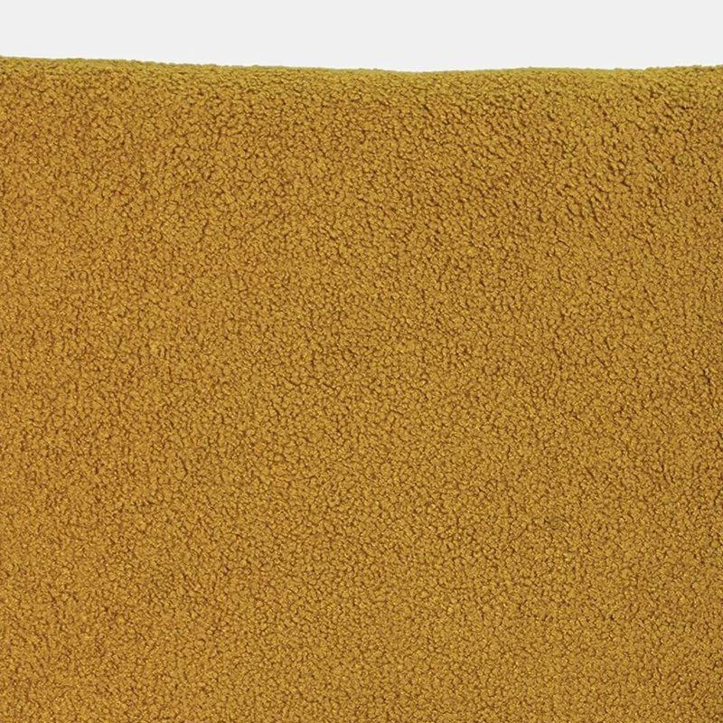 商品Furn|Malham Fleece Square Throw Pillow Cover Saffron 50CM X 50CM,价格¥191,第1张图片