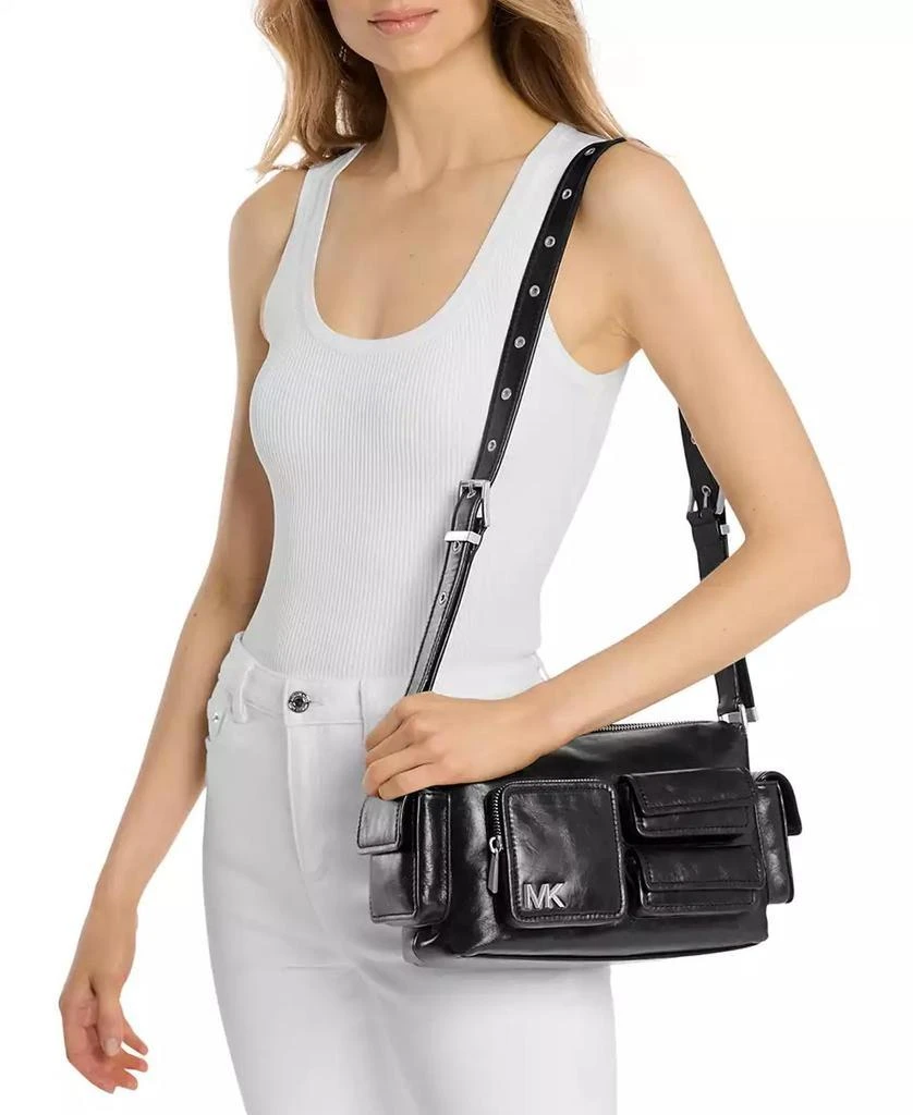 商品Michael Kors|Dakota Medium Pocket Leather Shoulder Bag,价格¥4247,第2张图片详细描述