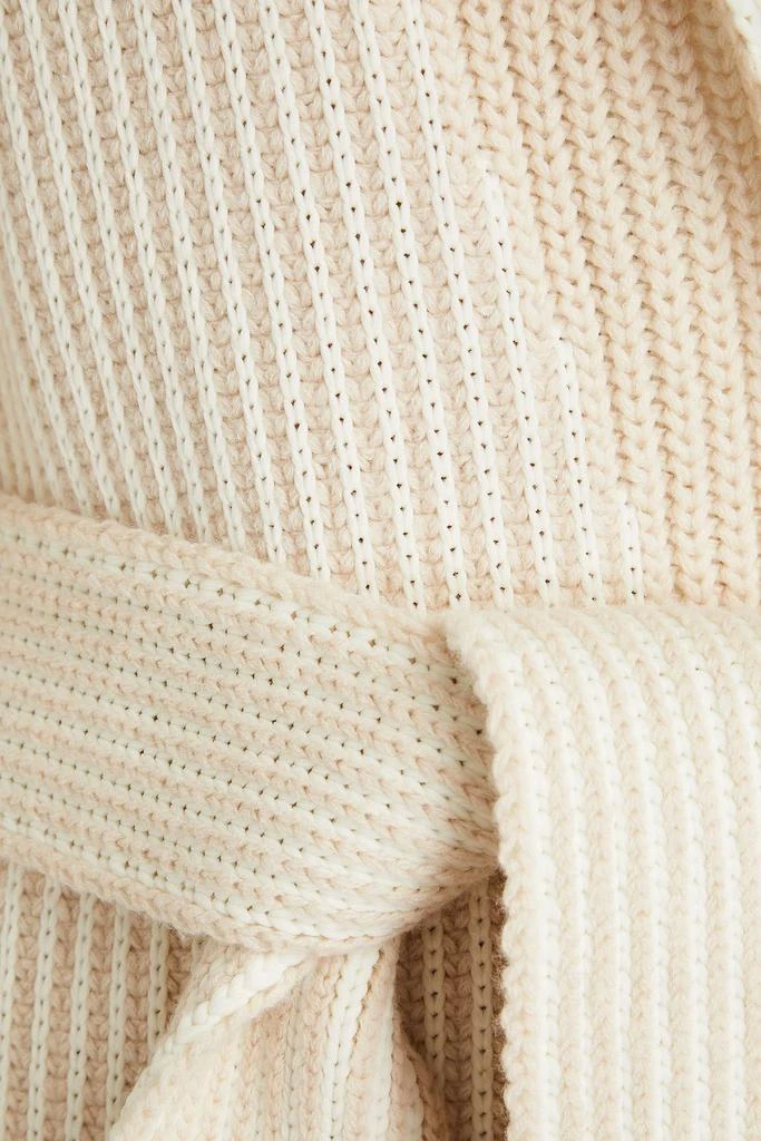 商品Joseph|Striped merino wool-blend cardigan,价格¥3971,第4张图片详细描述