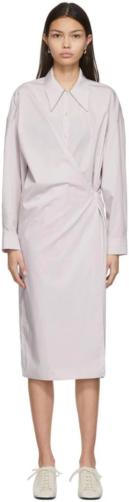 商品Lemaire|Purple Twisted Dress,价格¥1347,第1张图片
