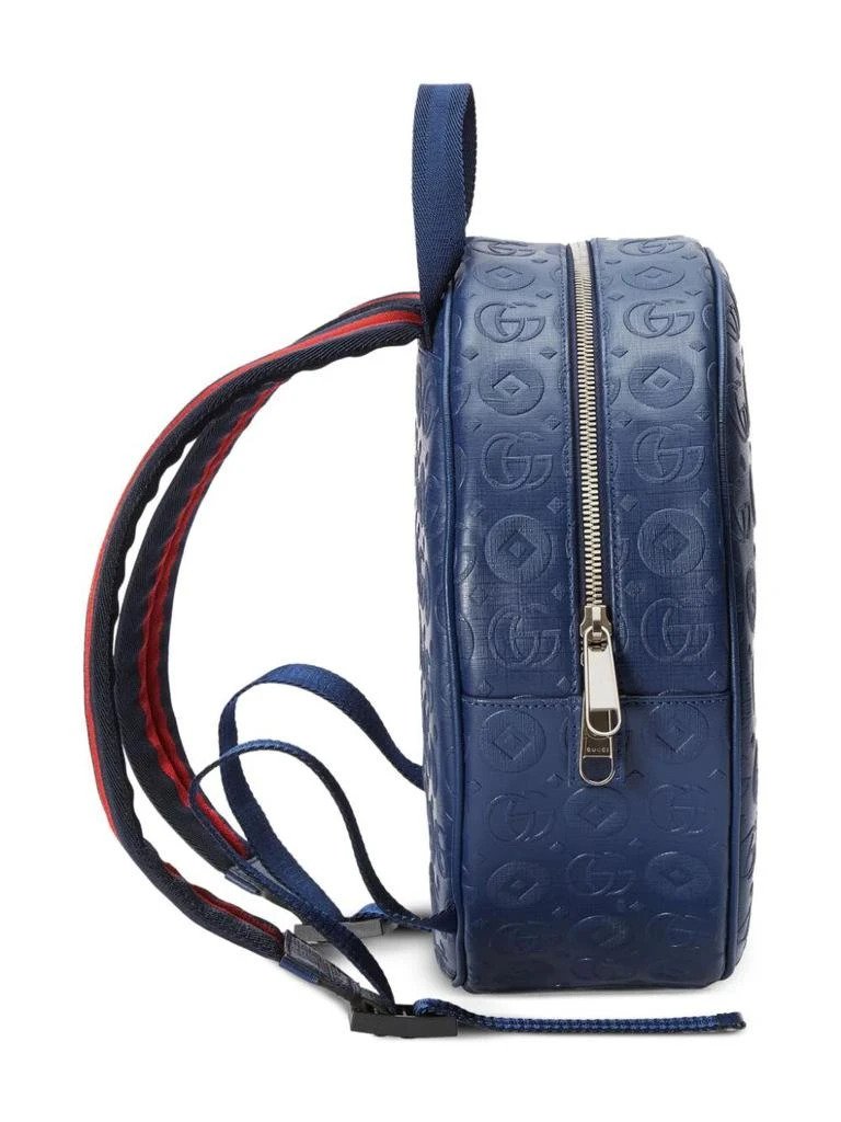 商品Gucci|Double g geometric round backpack,价格¥5384,第4张图片详细描述