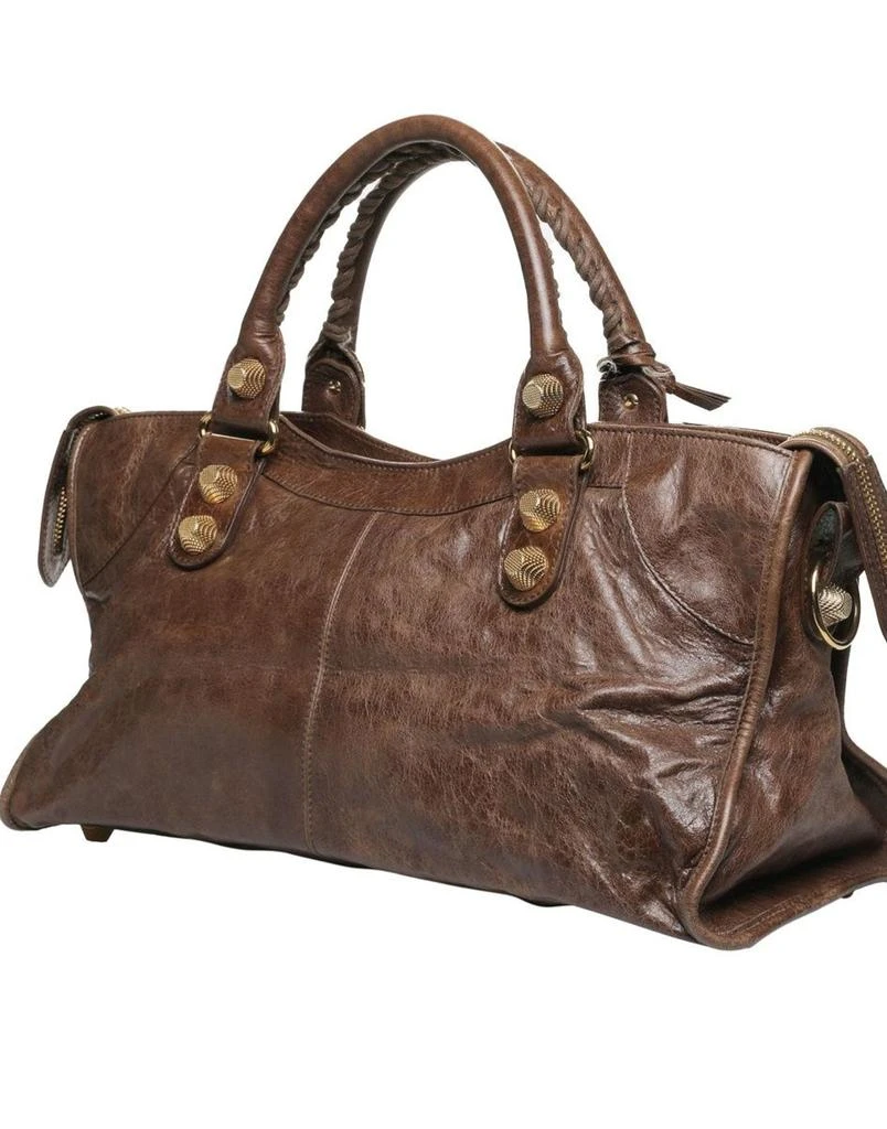 商品[二手商品] Balenciaga|Brown Leather GH City Bag,价格¥18649,第5张图片详细描述
