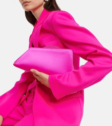 商品The Attico|8.30 PM silk-blend clutch,价格¥5762,第2张图片详细描述