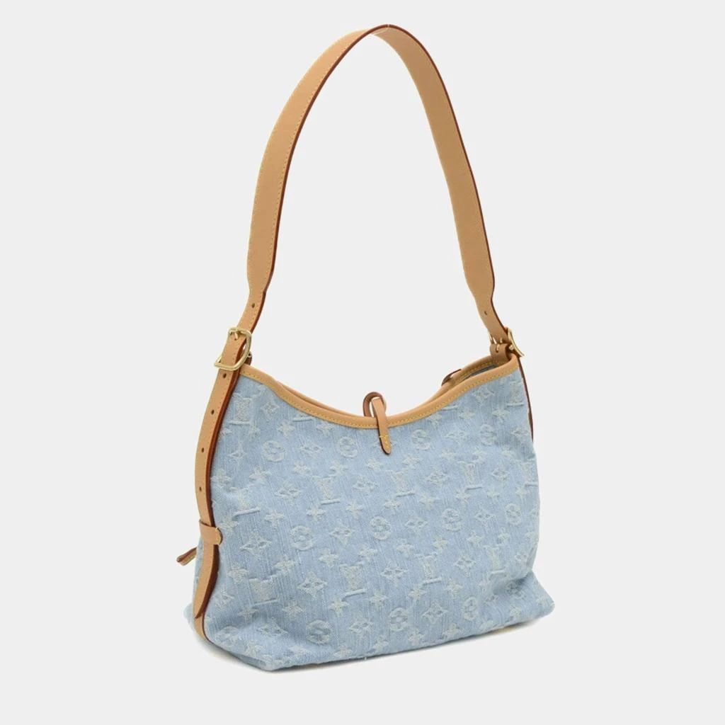 商品[二手商品] Louis Vuitton|Louis Vuitton Blue Monogram Denim Carryall PM Shoulder Bag,价格¥34882,第2张图片详细描述