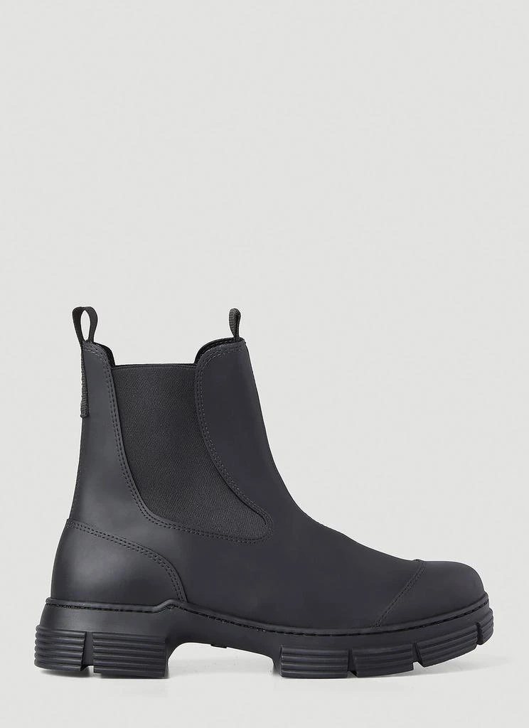 商品Ganni|Recycled Rubber City Boot,价格¥1190,第1张图片