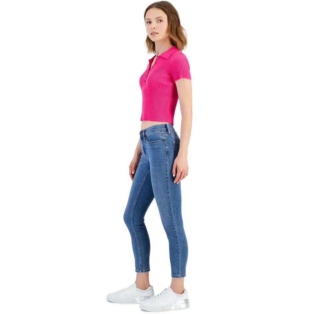 商品Calvin Klein|Petite High Rise 25" and 27" Skinny Ankle Jeans,价格¥391,第3张图片详细描述