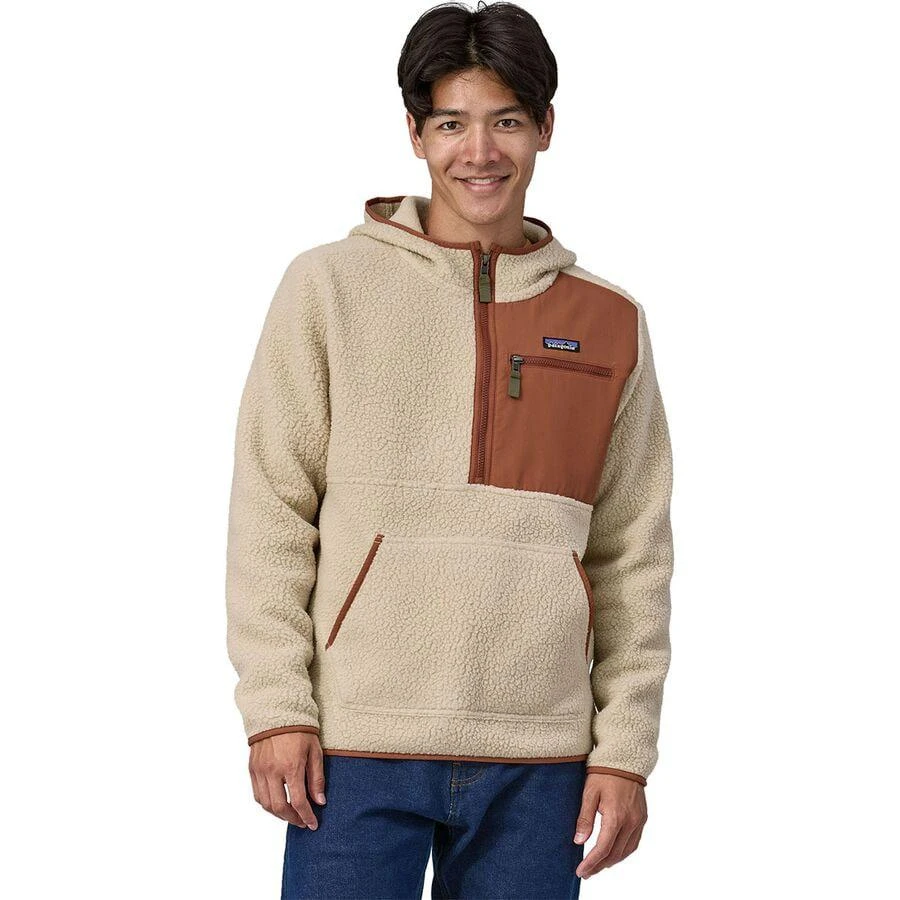 商品Patagonia|男士Retro抓绒连帽衫,价格¥652,第1张图片